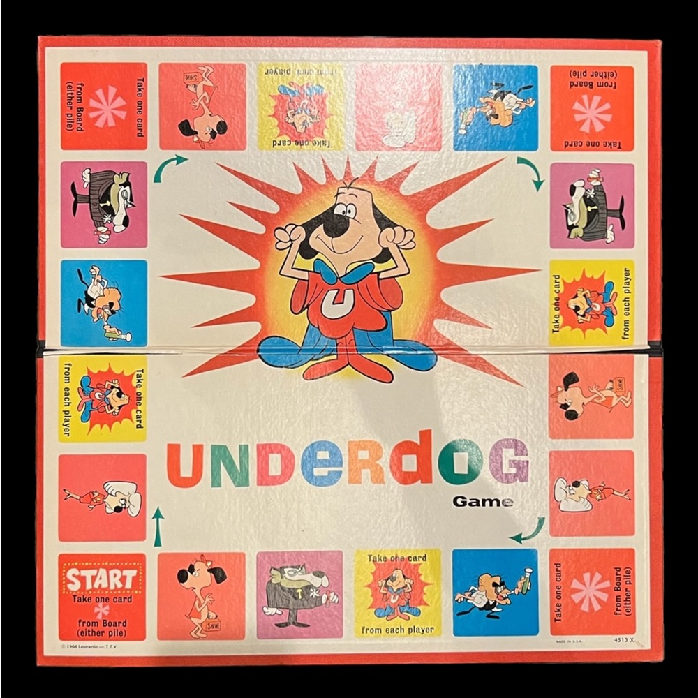 1964 Underdog Board Game - Board Only